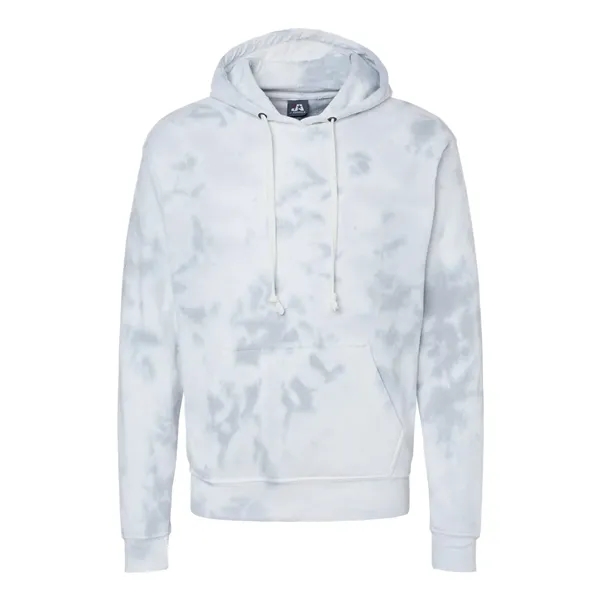 J. America Men's Tie-Dyed Fleece Hooded Sweatshirt - J. America Men's Tie-Dyed Fleece Hooded Sweatshirt - Image 5 of 14