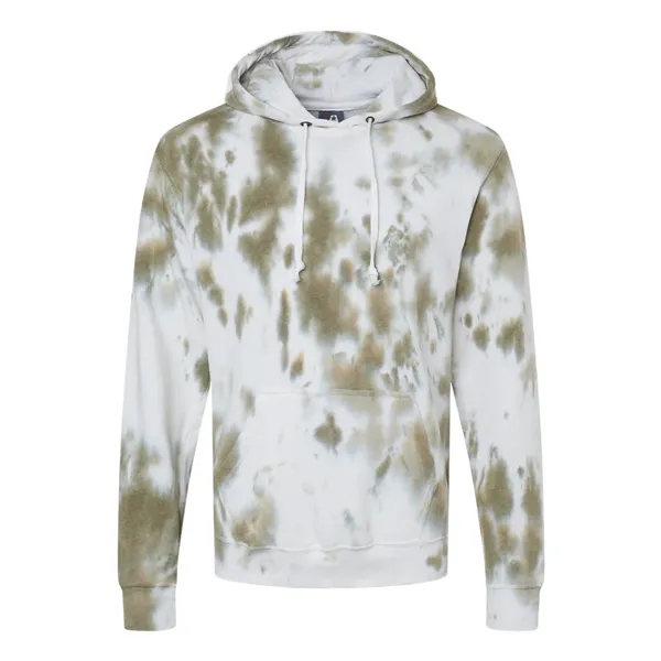 J. America Men's Tie-Dyed Fleece Hooded Sweatshirt - J. America Men's Tie-Dyed Fleece Hooded Sweatshirt - Image 8 of 14