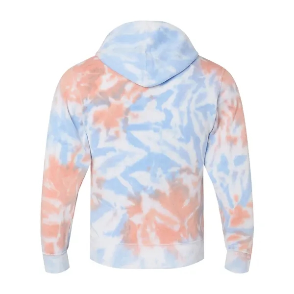 J. America Men's Tie-Dyed Fleece Hooded Sweatshirt - J. America Men's Tie-Dyed Fleece Hooded Sweatshirt - Image 14 of 14