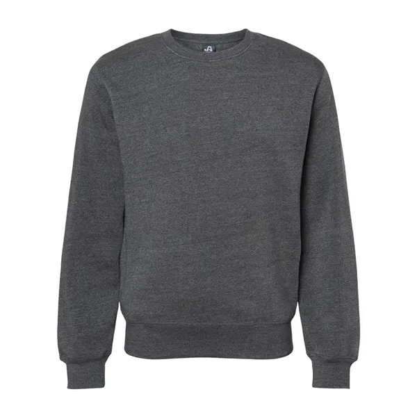 J. America Unisex Triblend Fleece Crewneck Sweatshirt - J. America Unisex Triblend Fleece Crewneck Sweatshirt - Image 3 of 8