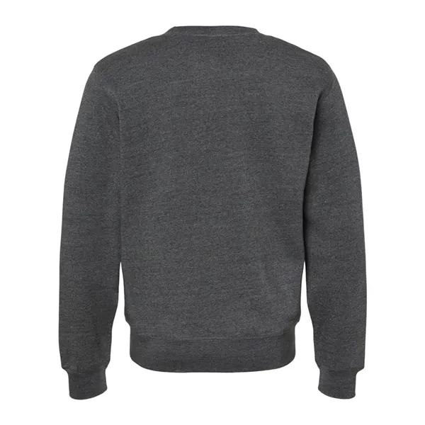 J. America Unisex Triblend Fleece Crewneck Sweatshirt - J. America Unisex Triblend Fleece Crewneck Sweatshirt - Image 4 of 8