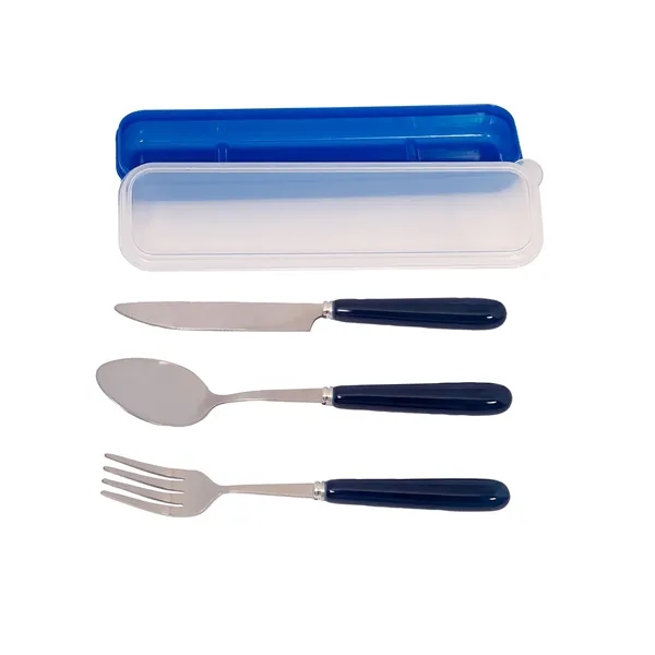 Cutlery Set In Plastic Case - Cutlery Set In Plastic Case - Image 3 of 5