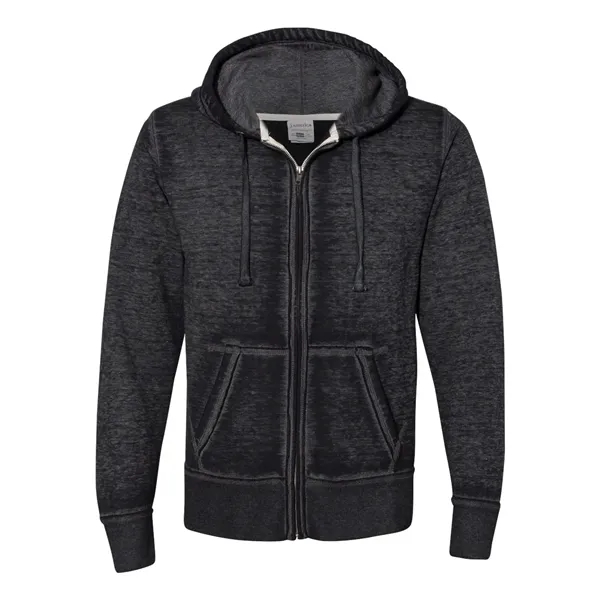 J. America Men's Vintage Zen Fleece Full-Zip Hooded Sweat... - J. America Men's Vintage Zen Fleece Full-Zip Hooded Sweat... - Image 8 of 12