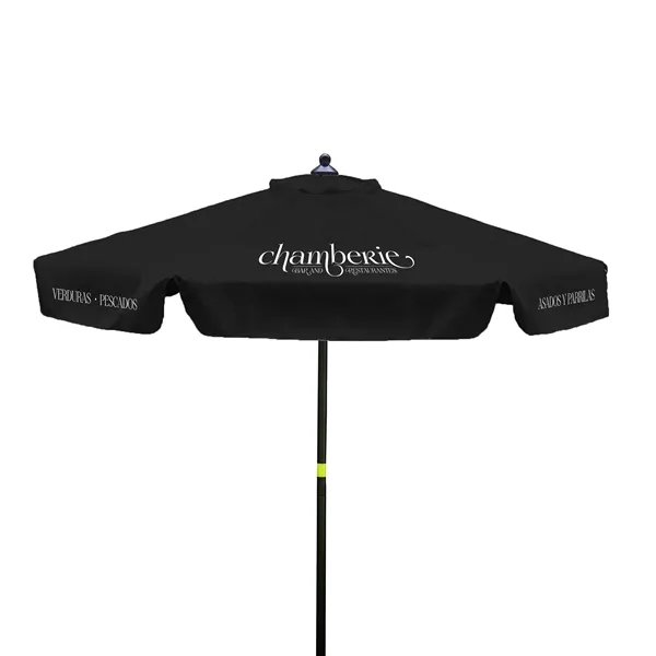 7' Steel Market Umbrella Kit With Valance (6 Imprints) - 7' Steel Market Umbrella Kit With Valance (6 Imprints) - Image 8 of 12