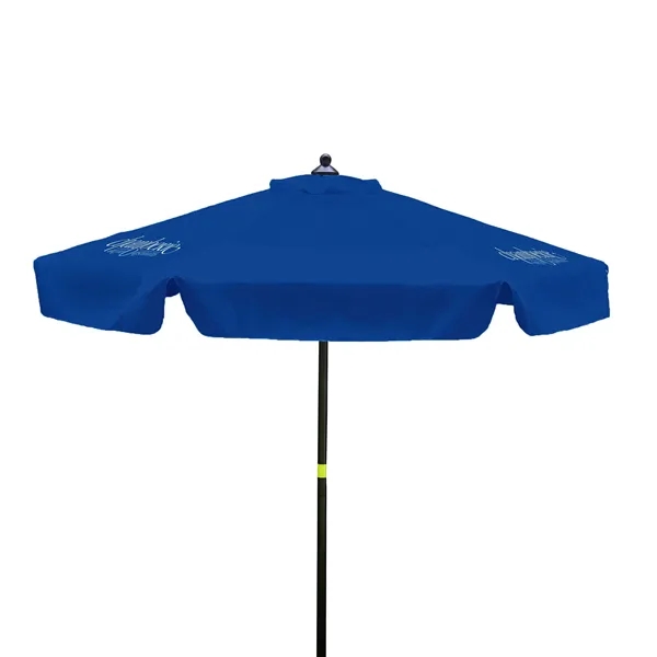 7' Steel Market Umbrella Kit With Valance (3 Imprints) - 7' Steel Market Umbrella Kit With Valance (3 Imprints) - Image 3 of 12