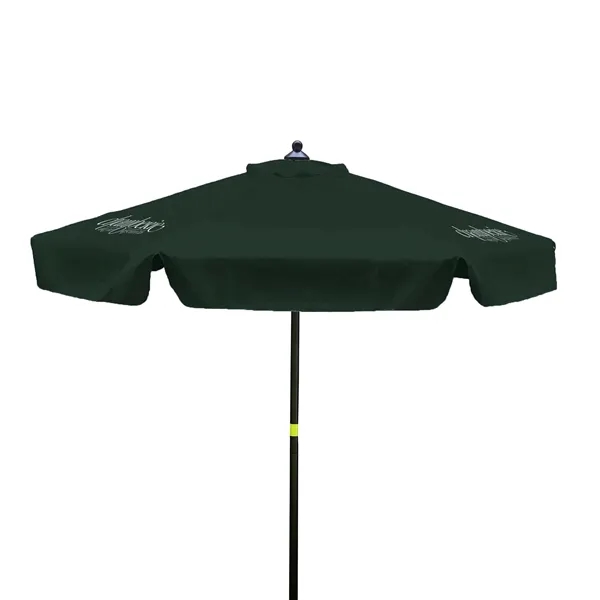 7' Steel Market Umbrella Kit With Valance (3 Imprints) - 7' Steel Market Umbrella Kit With Valance (3 Imprints) - Image 11 of 12