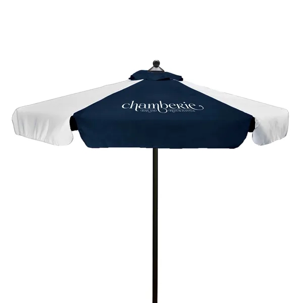7' Steel Market Umbrella Kit With Valance (1 Imprint) - 7' Steel Market Umbrella Kit With Valance (1 Imprint) - Image 3 of 12