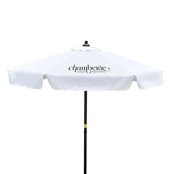 7' Steel Market Umbrella Kit With Valance (1 Imprint) - 7' Steel Market Umbrella Kit With Valance (1 Imprint) - Image 7 of 12