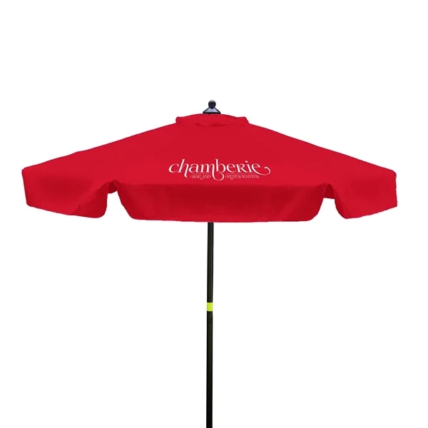 7' Steel Market Umbrella Kit With Valance (1 Imprint) - 7' Steel Market Umbrella Kit With Valance (1 Imprint) - Image 11 of 12