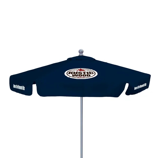 7' Deluxe Market Umbrella Kit With Valance (6 Imprints) - 7' Deluxe Market Umbrella Kit With Valance (6 Imprints) - Image 6 of 12