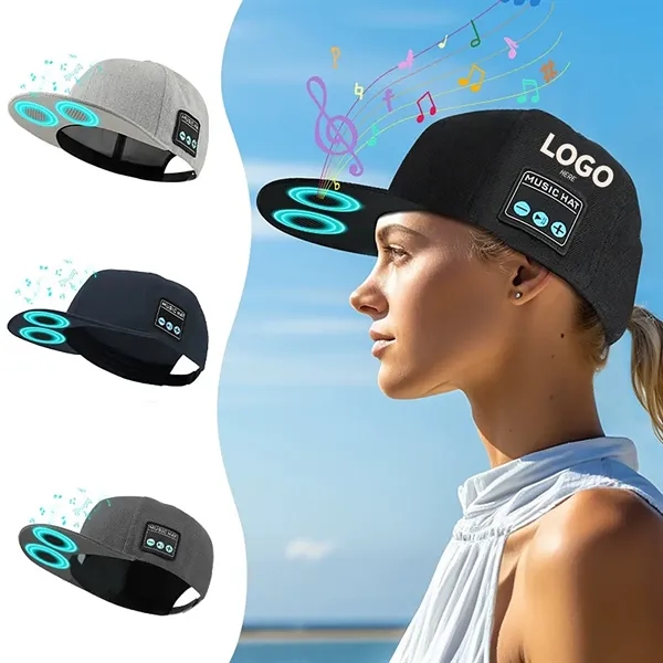 Bluetooth Music Headphone Cap - Bluetooth Music Headphone Cap - Image 0 of 7