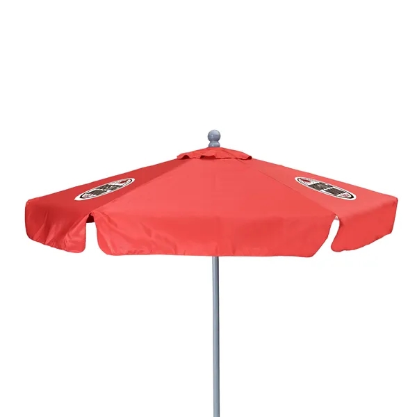 7' Deluxe Market Umbrella Kit With Valance (3 Imprints) - 7' Deluxe Market Umbrella Kit With Valance (3 Imprints) - Image 11 of 12