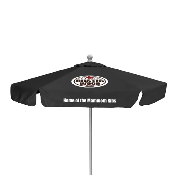 7' Deluxe Market Umbrella Kit With Valance (2 Imprints) - 7' Deluxe Market Umbrella Kit With Valance (2 Imprints) - Image 3 of 12