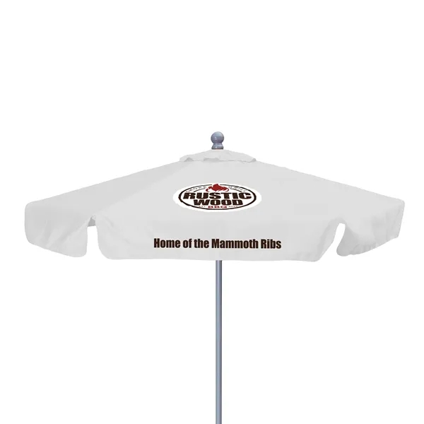 7' Deluxe Market Umbrella Kit With Valance (2 Imprints) - 7' Deluxe Market Umbrella Kit With Valance (2 Imprints) - Image 8 of 12