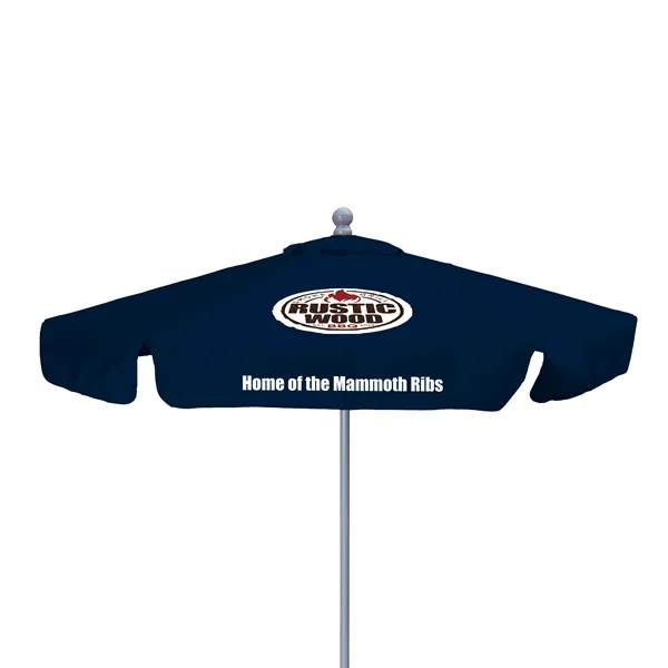 7' Deluxe Market Umbrella Kit With Valance (2 Imprints) - 7' Deluxe Market Umbrella Kit With Valance (2 Imprints) - Image 10 of 12