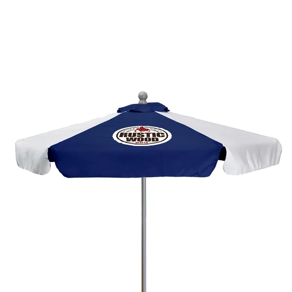 7' Deluxe Market Umbrella Kit With Valance (1 Imprint) - 7' Deluxe Market Umbrella Kit With Valance (1 Imprint) - Image 3 of 12
