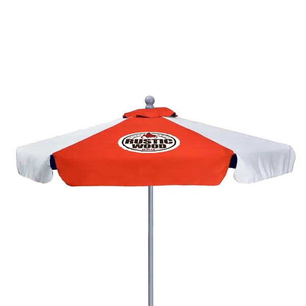 7' Deluxe Market Umbrella Kit With Valance (1 Imprint) - 7' Deluxe Market Umbrella Kit With Valance (1 Imprint) - Image 5 of 12