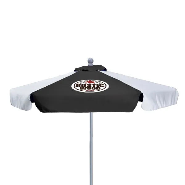 7' Deluxe Market Umbrella Kit With Valance (1 Imprint) - 7' Deluxe Market Umbrella Kit With Valance (1 Imprint) - Image 6 of 12