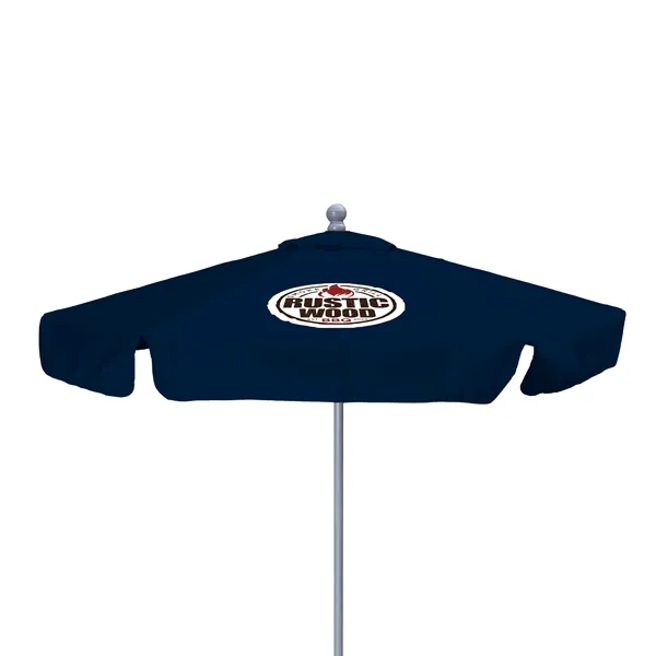 7' Deluxe Market Umbrella Kit With Valance (1 Imprint) - 7' Deluxe Market Umbrella Kit With Valance (1 Imprint) - Image 9 of 12