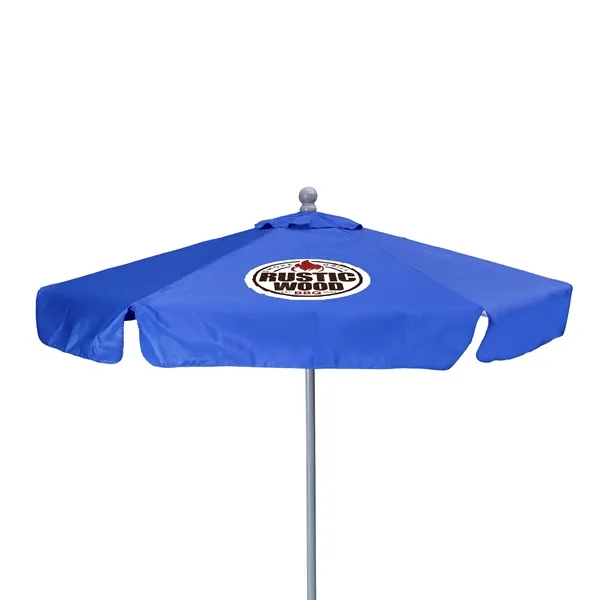 7' Deluxe Market Umbrella Kit With Valance (1 Imprint) - 7' Deluxe Market Umbrella Kit With Valance (1 Imprint) - Image 10 of 12