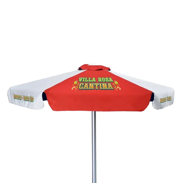 7' Market Umbrella Kit With Valance (6 Imprints) - 7' Market Umbrella Kit With Valance (6 Imprints) - Image 2 of 11