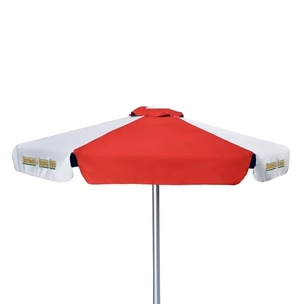 7' Market Umbrella Kit With Valance (3 Imprints) - 7' Market Umbrella Kit With Valance (3 Imprints) - Image 9 of 11