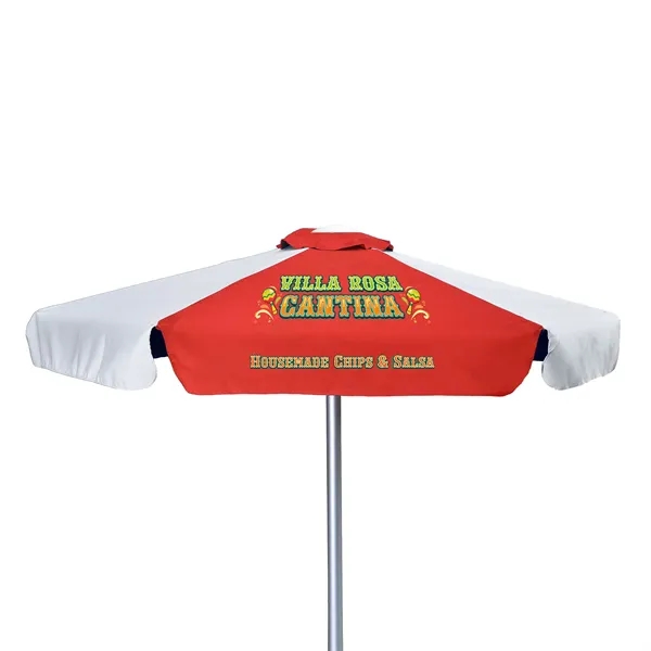 7' Market Umbrella Kit With Valance (2 Imprints) - 7' Market Umbrella Kit With Valance (2 Imprints) - Image 6 of 11