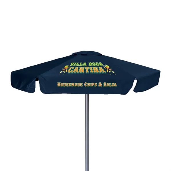 7' Market Umbrella Kit With Valance (2 Imprints) - 7' Market Umbrella Kit With Valance (2 Imprints) - Image 10 of 11