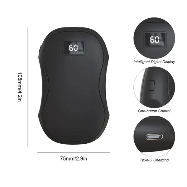 Portable Double-Sided Heating Power Bank Hand Warmer - Portable Double-Sided Heating Power Bank Hand Warmer - Image 1 of 5