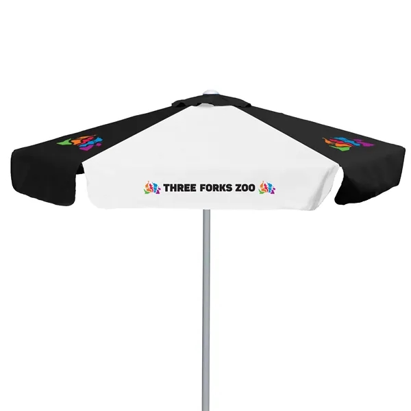 7' E-Z Glide Market Umbrella Kit With Valance (6 Imprints) - 7' E-Z Glide Market Umbrella Kit With Valance (6 Imprints) - Image 5 of 12
