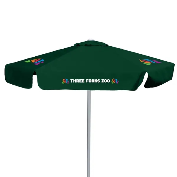 7' E-Z Glide Market Umbrella Kit With Valance (6 Imprints) - 7' E-Z Glide Market Umbrella Kit With Valance (6 Imprints) - Image 7 of 12