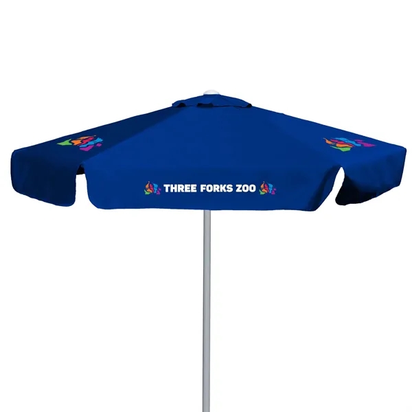 7' E-Z Glide Market Umbrella Kit With Valance (6 Imprints) - 7' E-Z Glide Market Umbrella Kit With Valance (6 Imprints) - Image 9 of 12