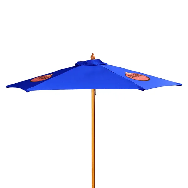 7' Wood Market Umbrella Kit (3 Imprints) - 7' Wood Market Umbrella Kit (3 Imprints) - Image 17 of 23
