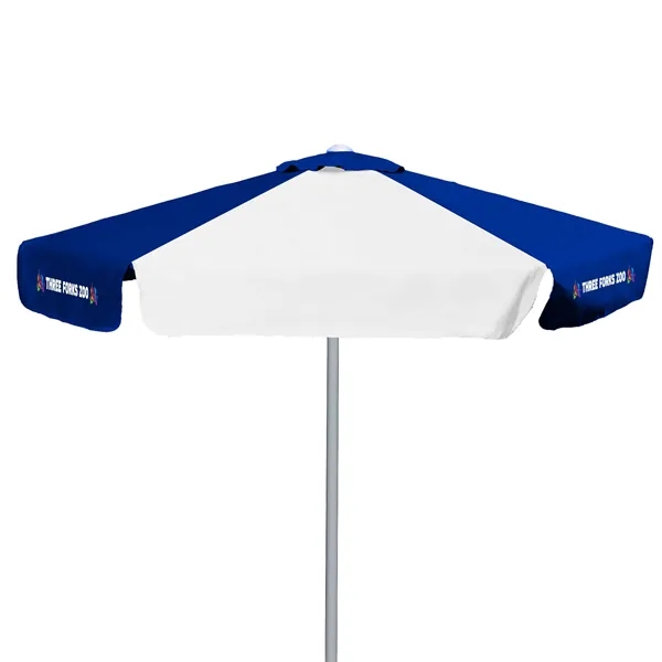 7' E-Z Glide Market Umbrella Kit With Valance (3 Imprints) - 7' E-Z Glide Market Umbrella Kit With Valance (3 Imprints) - Image 10 of 12