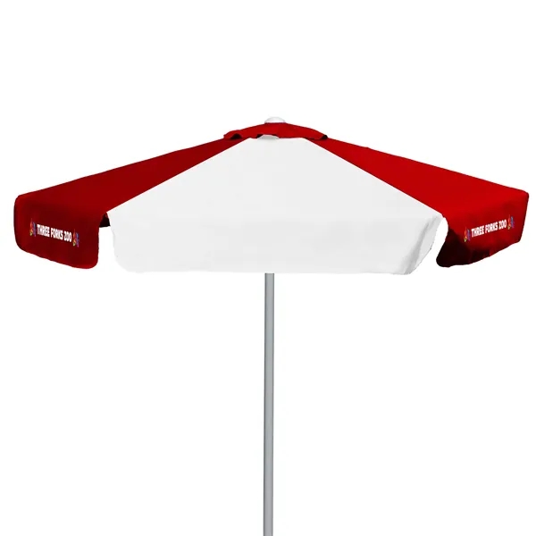 7' E-Z Glide Market Umbrella Kit With Valance (3 Imprints) - 7' E-Z Glide Market Umbrella Kit With Valance (3 Imprints) - Image 11 of 12