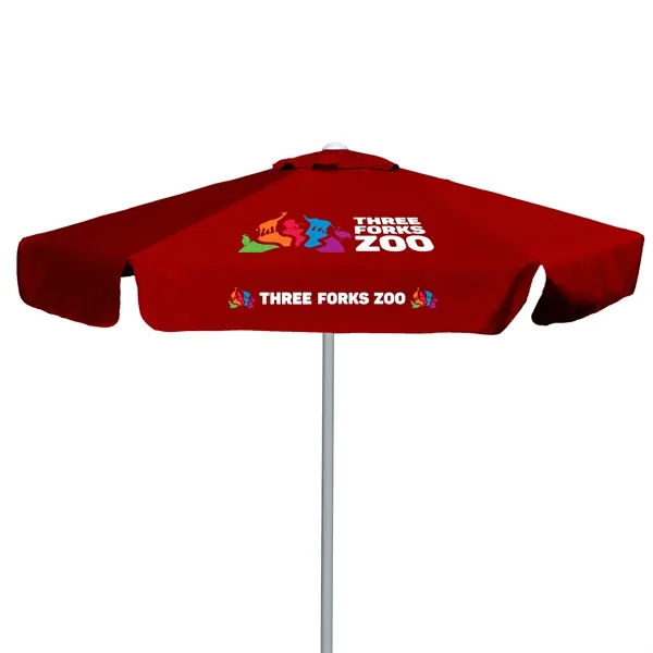 7' E-Z Glide Market Umbrella Kit With Valance (2 Imprints) - 7' E-Z Glide Market Umbrella Kit With Valance (2 Imprints) - Image 4 of 12