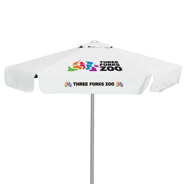 7' E-Z Glide Market Umbrella Kit With Valance (2 Imprints) - 7' E-Z Glide Market Umbrella Kit With Valance (2 Imprints) - Image 10 of 12