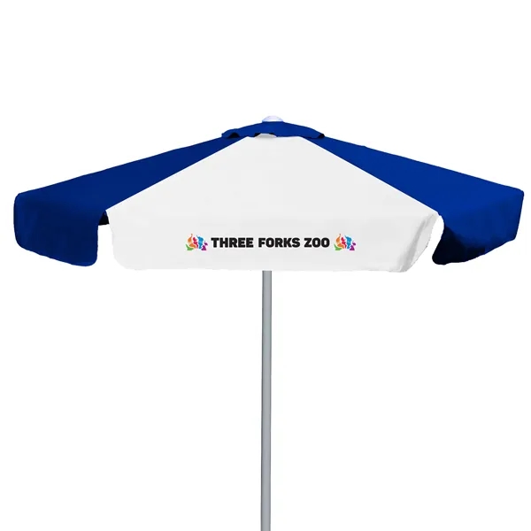 7' E-Z Glide Market Umbrella Kit With Valance (1 Imprint) - 7' E-Z Glide Market Umbrella Kit With Valance (1 Imprint) - Image 4 of 12