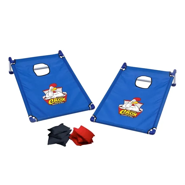 Portable Cornhole, 4 Black & Red Bean Bags - Portable Cornhole, 4 Black & Red Bean Bags - Image 4 of 4