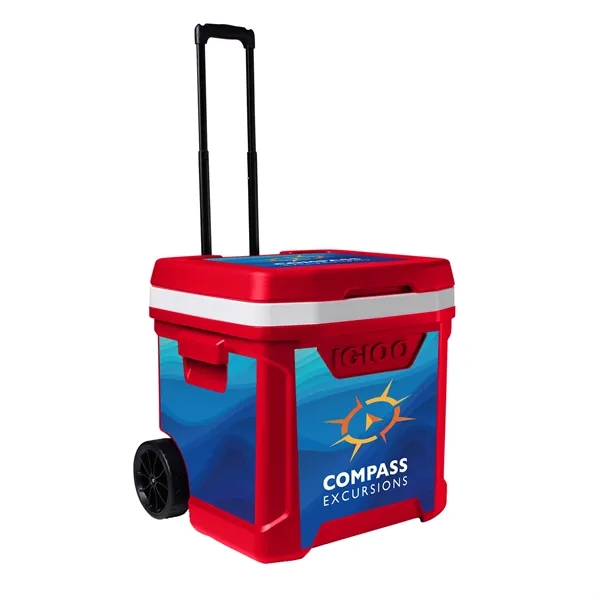 IGLOO 60QT Rolling Cooler - IGLOO 60QT Rolling Cooler - Image 9 of 11