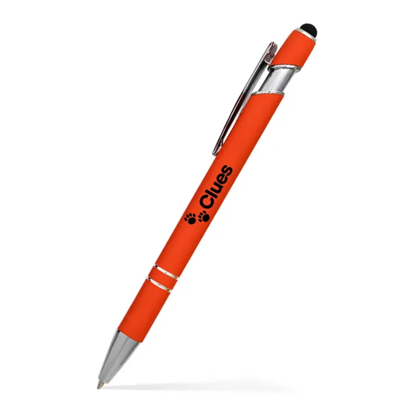 Alexandria Stylus Satin Soft Touch Click Metal Pen - Alexandria Stylus Satin Soft Touch Click Metal Pen - Image 1 of 28