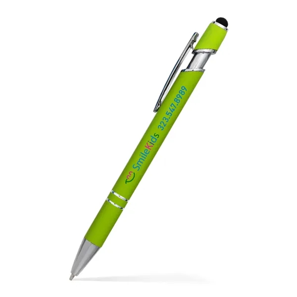 Alexandria Stylus Satin Soft Touch Click Metal Pen - Alexandria Stylus Satin Soft Touch Click Metal Pen - Image 9 of 28