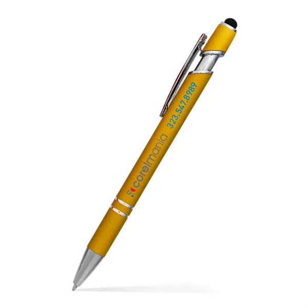 Alexandria Stylus Satin Soft Touch Click Metal Pen - Alexandria Stylus Satin Soft Touch Click Metal Pen - Image 10 of 28