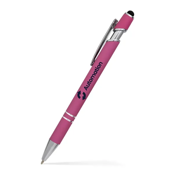 Alexandria Stylus Satin Soft Touch Click Metal Pen - Alexandria Stylus Satin Soft Touch Click Metal Pen - Image 11 of 28