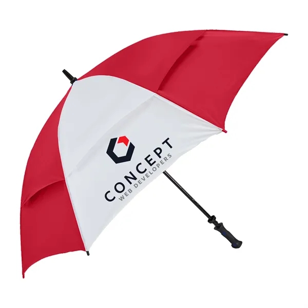 Challenger Alternating Panels Umbrella (1 Imprint) - Challenger Alternating Panels Umbrella (1 Imprint) - Image 7 of 9