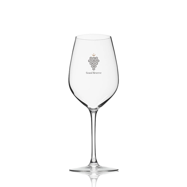 Set of 2 ~ Chef & Sommelier Monogrammed P Tulip Wine Glasses ~ 8 3/4  Tall