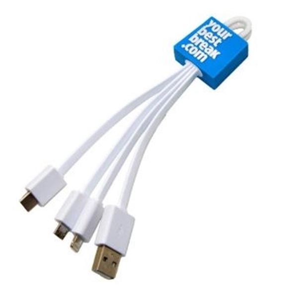 Custom PVC 4 in 1 USB Adapter - Custom PVC 4 in 1 USB Adapter - Image 0 of 0