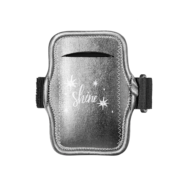 JogStrap Metallic Neoprene Smartphone/iPod Holder - JogStrap Metallic Neoprene Smartphone/iPod Holder - Image 3 of 5
