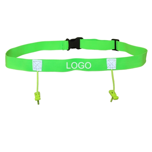 Reflective Marathon Race Belt for Adult - Reflective Marathon Race Belt for Adult - Image 1 of 6