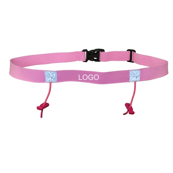 Reflective Marathon Race Belt for Adult - Reflective Marathon Race Belt for Adult - Image 2 of 6